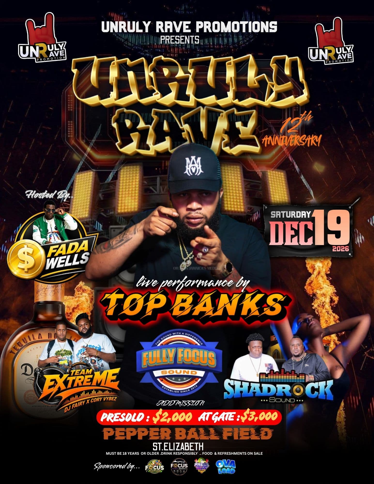 UNRULY RAVE – 12th Anniversary